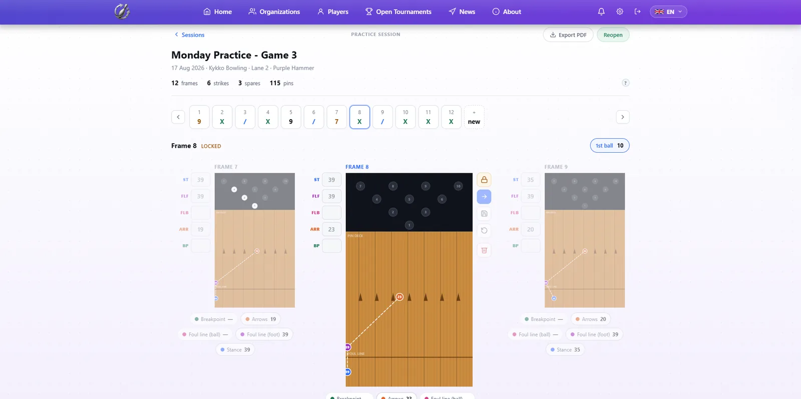 Screenshot: Practice Toolbox